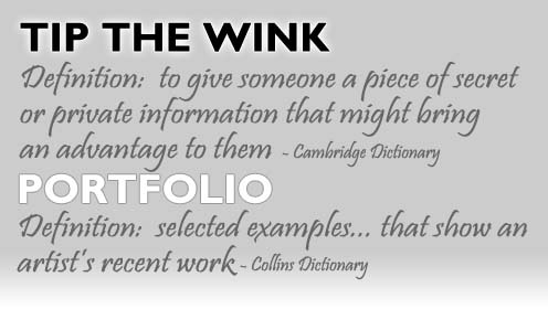 Tip the Wink Design portfolio